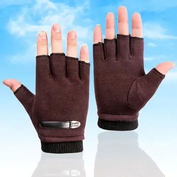 Однотонные перчатки унисекс с защитой от пота, нескользящие Перчатки для спорта на открытом воздухе, осенне-зимние перчатки, мужские велосипедные перчатки, перчатки для шоссейного велосипеда