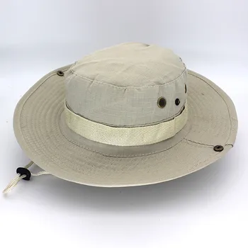 Походная рыболовная шляпа, шляпа рыбака, повседневная шляпа с круглыми полями в джунглях, мужские и женские походные шляпы