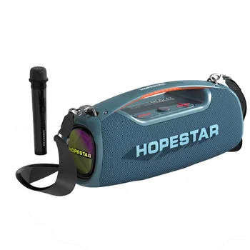 Для Hopestar A60 Водонепроницаемые беспроводные стереодинамики TWS для вечеринки 100 Вт Караоке наружный динамик с микрофоном