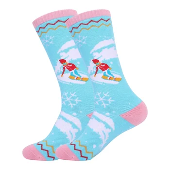 1/2 пары детских носков для бега, впитывающих пот, дышащих мягких толстых детских лыжных носков, термоносков для активного отдыха