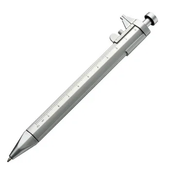 1 шт. Новая многофункциональная гелевая ручка с чернилами, штангенциркуль, шариковая ручка, канцелярские принадлежности с шариковой ручкой 0,5 мм, прямая поставка