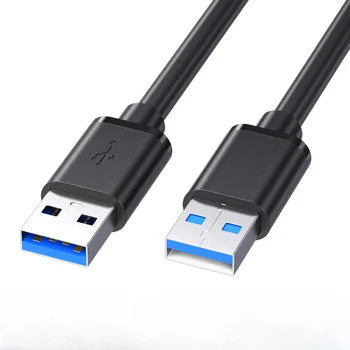 удлинитель USB-USB 3 м-0,5 м USB A от Мужчины к Мужчине USB 3,0 2,0 Удлинитель Для Радиатора Жесткого Диска TV Box Удлинитель USB-кабеля