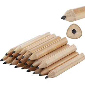 200шт 3,5-дюймовый Деревянный карандаш, карандаш для начинающих, Канцелярские принадлежности для студентов, Шестиугольный B