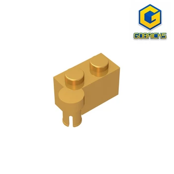 ШАРНИР GDS-810 Gobricks 1X2 ВЕРХНЯЯ часть совместима с техническими строительными блоками lego 3830 для детей 