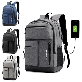 Рюкзаки для ноутбуков, школьные сумки с USB для повседневной жизни, мужской многофункциональный рюкзак для деловых поездок, школьные сумки для колледжа, Mochila для мальчика
