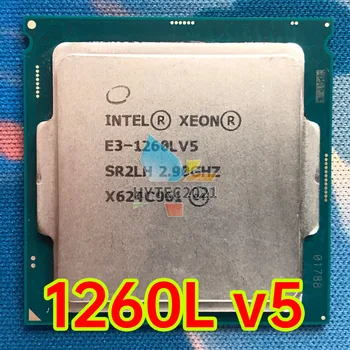 Xeon E3-1260L v5 SR2CR SR2LH 2,9 ГГц, 4 ядра, 8 потоков, 8 МБ 45 Вт, LGA1151 C232/C236