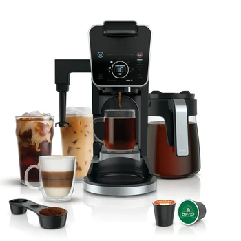 Система приготовления фирменного кофе, Одноразовая, Совместимая с K-Cup Pod, Капельная кофеварка на 12 чашек