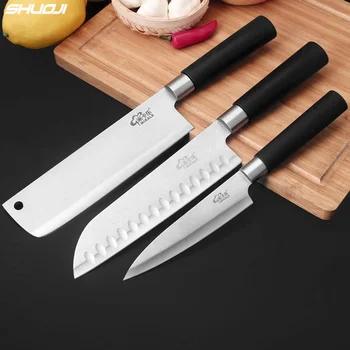 Новое Поступление, Набор Кухонных Ножей Santoku Nakiri, Универсальный Кухонный Нож, Супер Острое Лезвие, Японский Набор Ножей, Кухонные Инструменты Для Приготовления Пищи, Распродажа