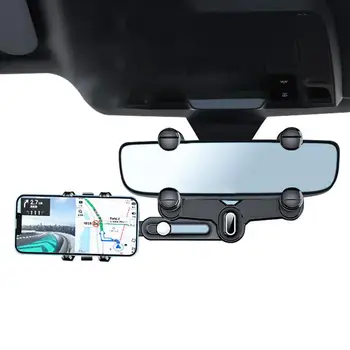Модернизированный автомобильный держатель для телефона, внутреннее зеркало заднего вида, крепление для телефона, многофункциональная подставка для телефона, простой кронштейн для автомобилей