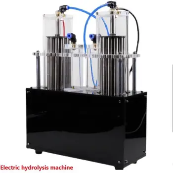 Эксперимент с машиной для электролиза воды с разделением водорода и кислорода с двумя выходами T#
