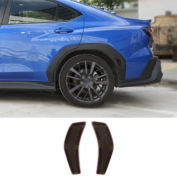 Для 21-23 Subaru WRX ABS черное заднее колесо автомобиля светоотражающая нашивка защитная крышка аксессуары для экстерьера автомобиля