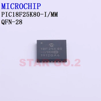 1PCSx PIC18F25K80-I/ ММ Микроконтроллер QFN-28 MICROCHIP