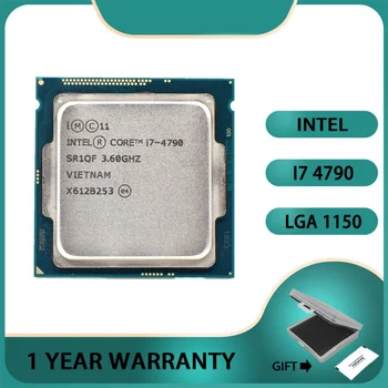 Процессор 3,6 ГГц четырехъядерный LGA 1150, Intertel Core i7-4790 i7 4790Процессор 8M 84W