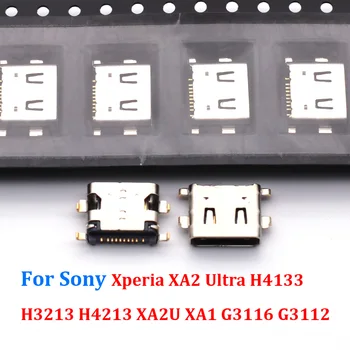 30шт Тип-C USB Порт Для Зарядки Sony Xperia XA2 Ultra H4133 H3213 H4213 XA2U XA1 G3116 G3112 Разъем Для Зарядного устройства