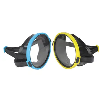 Детские молодежные очки для подводного плавания с защитой от запотевания, водонепроницаемые и быстрорегулируемые для подводного плавания