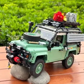 Новый 10317 Lands Суперкар Rover Внедорожник Defender 90 Модель автомобиля Строительные блоки Кирпичи Игрушки для детей Подарки мальчикам на день рождения