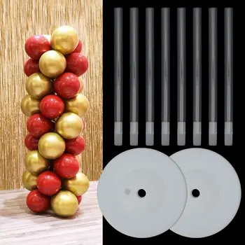 Комплект из 2 предметов, подставка для колонны с воздушным шаром, Регулируемый Держатель для колонны с воздушным шаром Высотой 47,2 