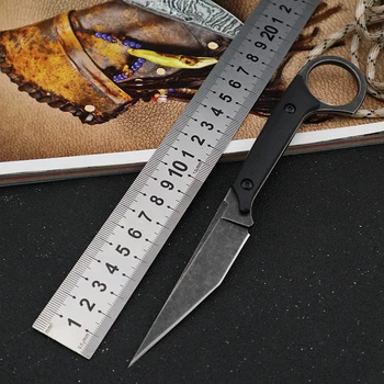 Охотничий нож для выживания Csgo Knifes 440C с фиксированным лезвием G10 Ручка Тактические ножи Универсальный EDC Инструмент для кемпинга на открытом воздухе