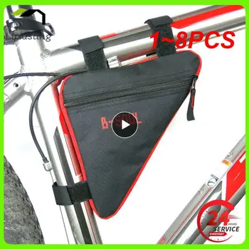 1-8 шт. Водонепроницаемая сумка для рамы с треугольной передней трубкой, велосипедные сумки, сумка для горного велосипеда, держатель рамы, седельная сумка для MTB велоспорта