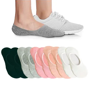 Женские однотонные противоскользящие носки с неглубоким вырезом, дышащие Спортивные Повседневные женские носки-лодочки, шерстяные носки Унисекс, носки до щиколотки