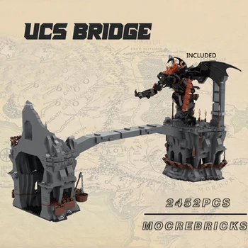 Знаменитая архитектура MOC Строительный блок UCS Мостовая технология Кирпичи Модель для сборки своими Руками Креативная серия игрушек для коллекционеров Подарок