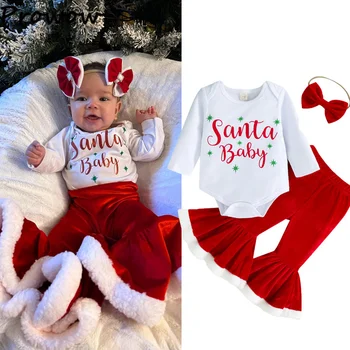 Prowow My First Christmas Baby Outfits Боди с Надписью 