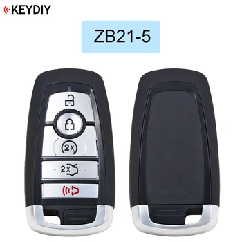 KEYDIY Универсальный Смарт-Ключ ZB21-5 для Дистанционной замены Автомобильных Ключей KD-X2 KD-MAX Подходит для более чем 2000 моделей