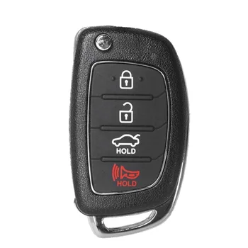 Новый TQ8-RKE-4F25 95430-D3010 Флип-Пульт Smart Key Fob 4 Кнопки 433 МГц Бесключевой Доступ для Hyundai Tucson 2015-2020