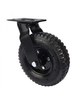 1 шт. 8-дюймовое надувное резиновое колесо с обычным колесиком Universal Heavy Отель Вьентьян