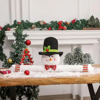 Детский Рождественский Подарок Праздничные Елочные Украшения Санта-Клаус Снеговик Плюшевые Куклы с Длинной Рукой для Теплого Рождества Санта-Клаус