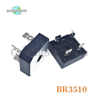 5ШТ Блок мостов выпрямителя кондиционера переменной частоты BR3510 3510 DIP-4 35A 1000V с прямым вводом диода, полный мост